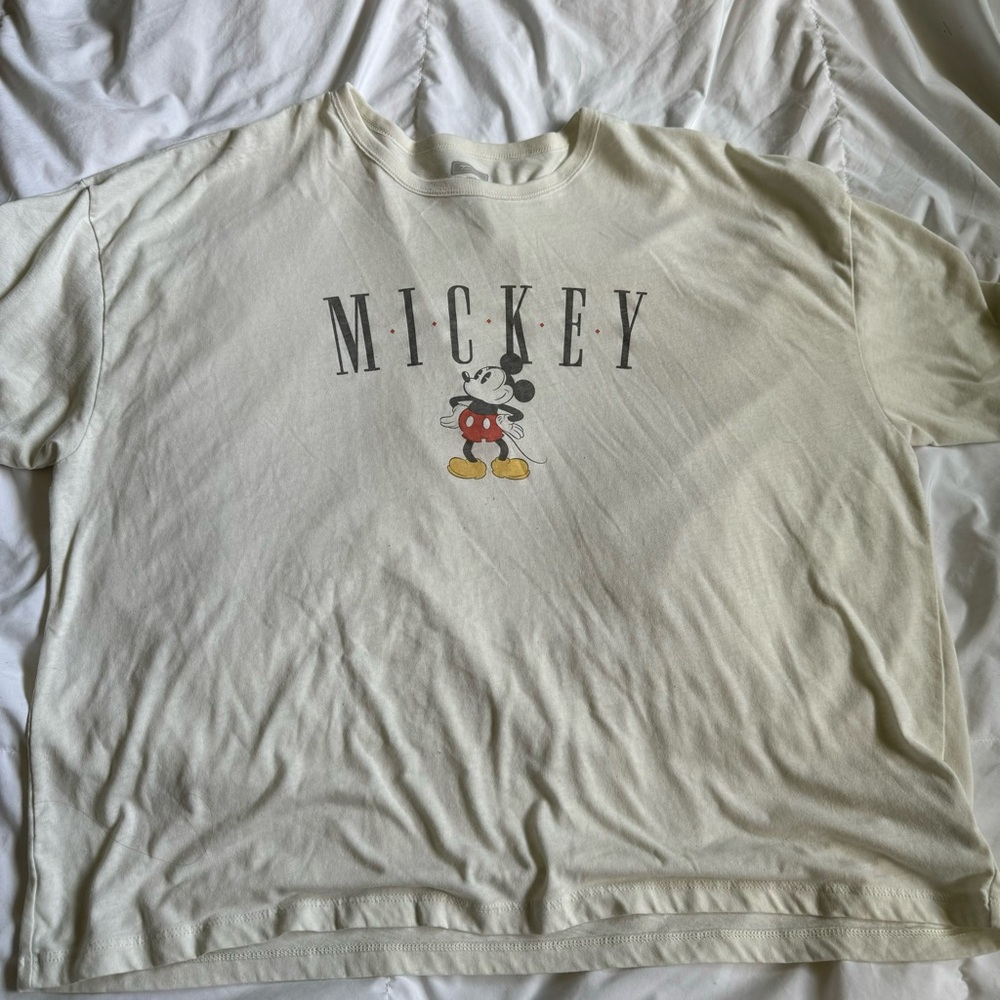 Mickey cropped tee